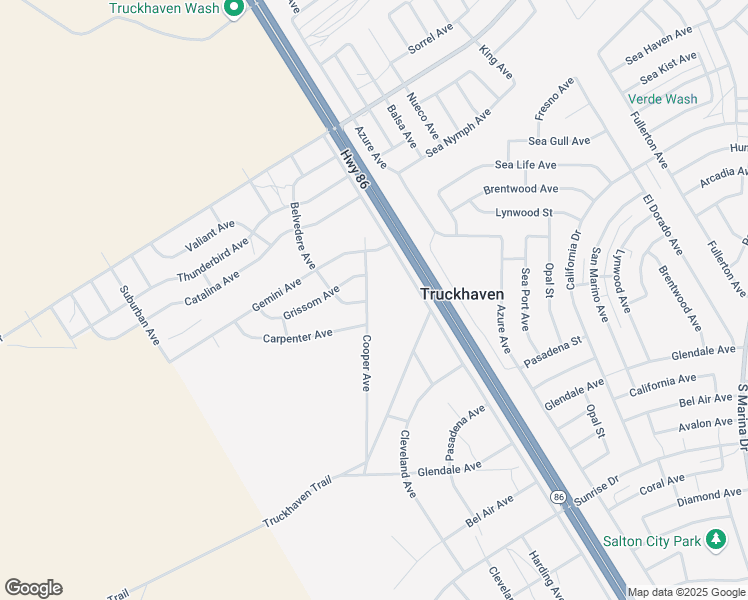 map of restaurants, bars, coffee shops, grocery stores, and more near 2318 Cooper Avenue in Thermal