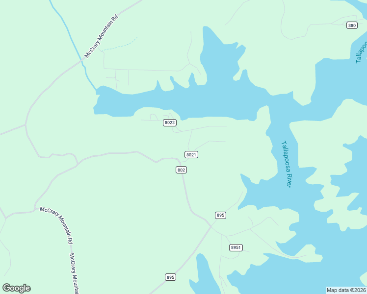 map of restaurants, bars, coffee shops, grocery stores, and more near 64 County Road 8021 in Lineville