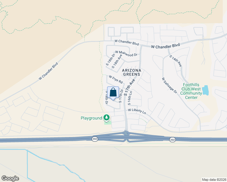 map of restaurants, bars, coffee shops, grocery stores, and more near 1821 West Glenhaven Drive in Phoenix
