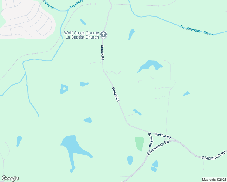 map of restaurants, bars, coffee shops, grocery stores, and more near 383 Smoak Road in Griffin