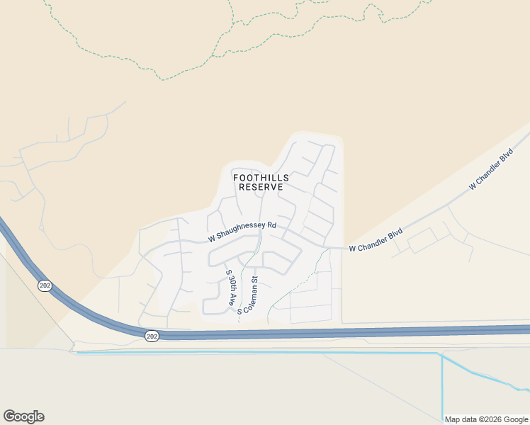 map of restaurants, bars, coffee shops, grocery stores, and more near 16409 South 29th Avenue in Phoenix