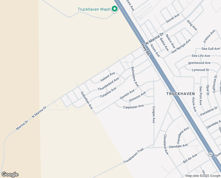 map of restaurants, bars, coffee shops, grocery stores, and more near 1490 Catalina Avenue in Thermal