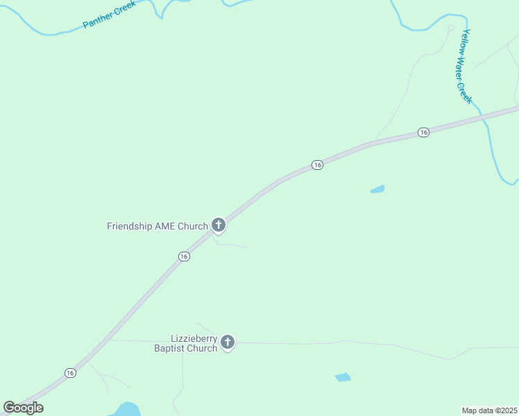 map of restaurants, bars, coffee shops, grocery stores, and more near 2288 Georgia 16 in Jackson