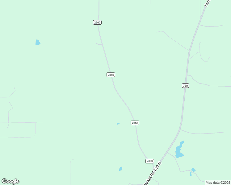 map of restaurants, bars, coffee shops, grocery stores, and more near 2321 County Road 2360 in Decatur