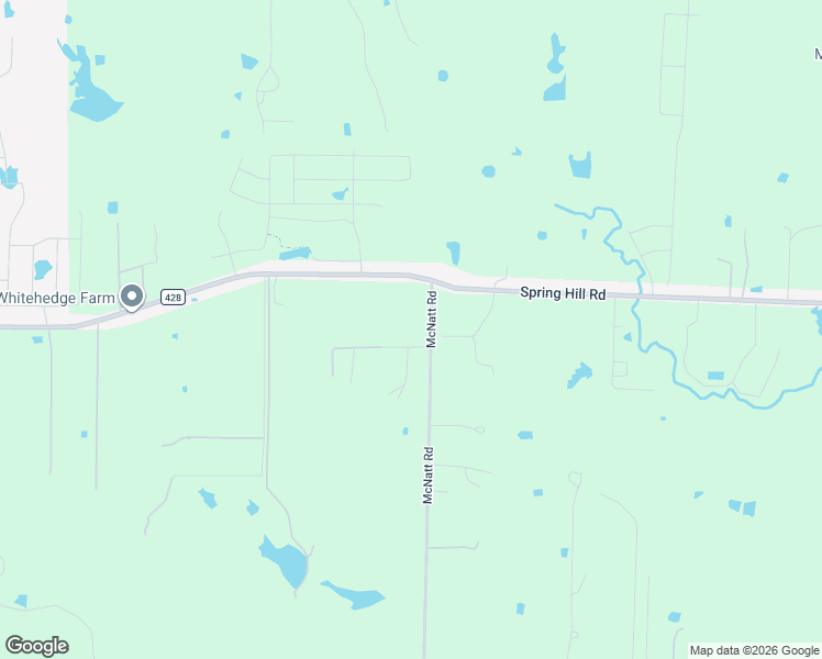 map of restaurants, bars, coffee shops, grocery stores, and more near 6250 McNatt Road in Aubrey