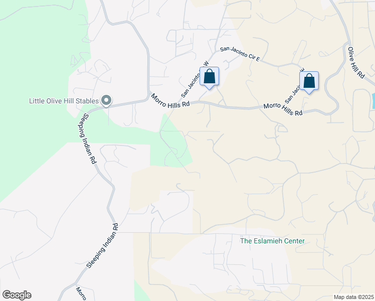 map of restaurants, bars, coffee shops, grocery stores, and more near 5088 San Jacinto Circle West in Fallbrook