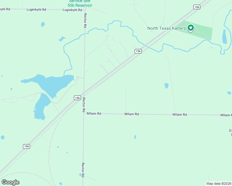 map of restaurants, bars, coffee shops, grocery stores, and more near 6160 Milam Road in Denton