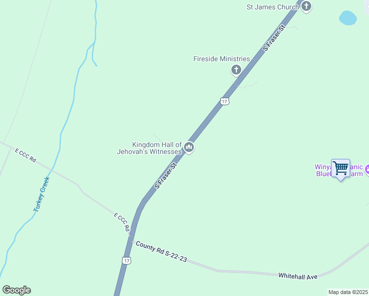 map of restaurants, bars, coffee shops, grocery stores, and more near U.S. 17 in Georgetown