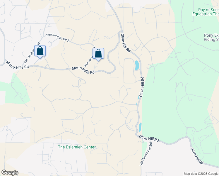 map of restaurants, bars, coffee shops, grocery stores, and more near 5120 Creek Oak Drive in Fallbrook