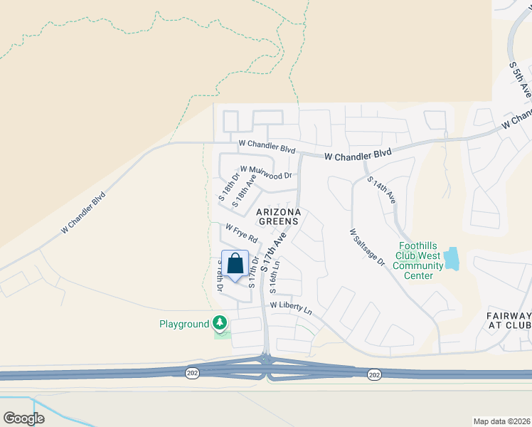 map of restaurants, bars, coffee shops, grocery stores, and more near 1726 West Amberwood Drive in Phoenix