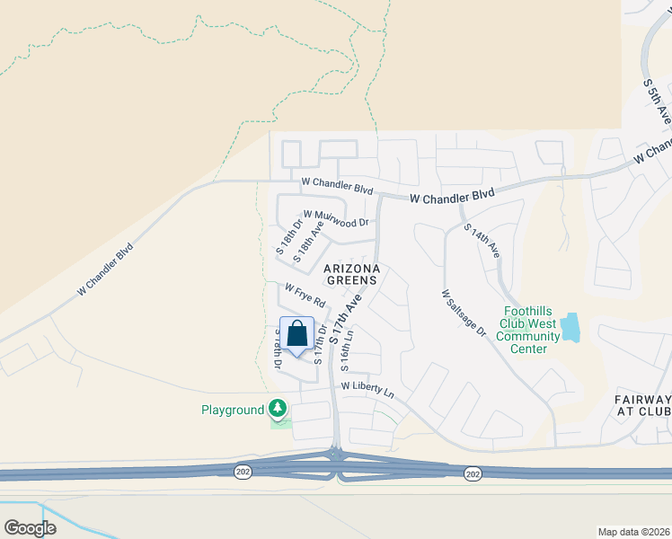 map of restaurants, bars, coffee shops, grocery stores, and more near 1726 West Amberwood Drive in Phoenix