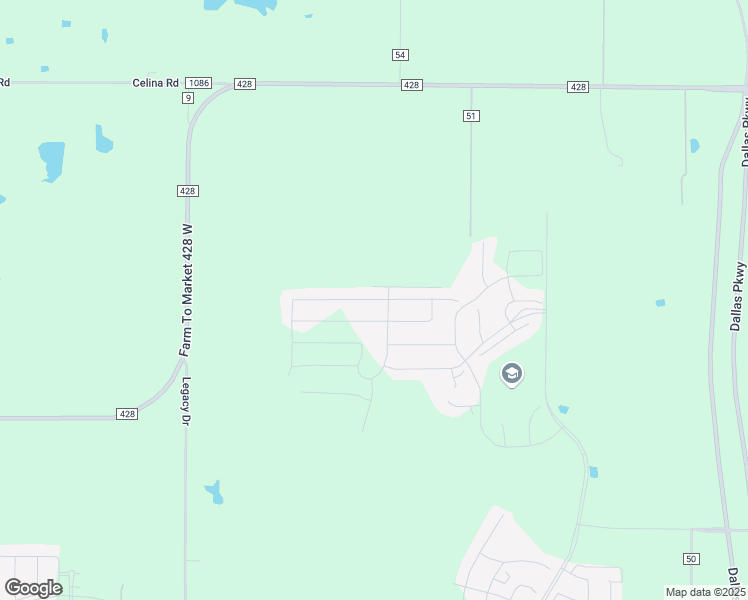 map of restaurants, bars, coffee shops, grocery stores, and more near 2929 Saltwood Court in Celina