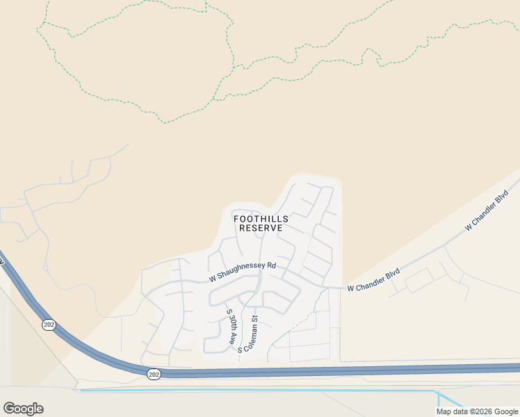 map of restaurants, bars, coffee shops, grocery stores, and more near 2910 West Amberwood Drive in Phoenix