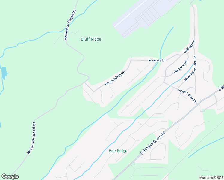 map of restaurants, bars, coffee shops, grocery stores, and more near Larkspur Lane in Bessemer