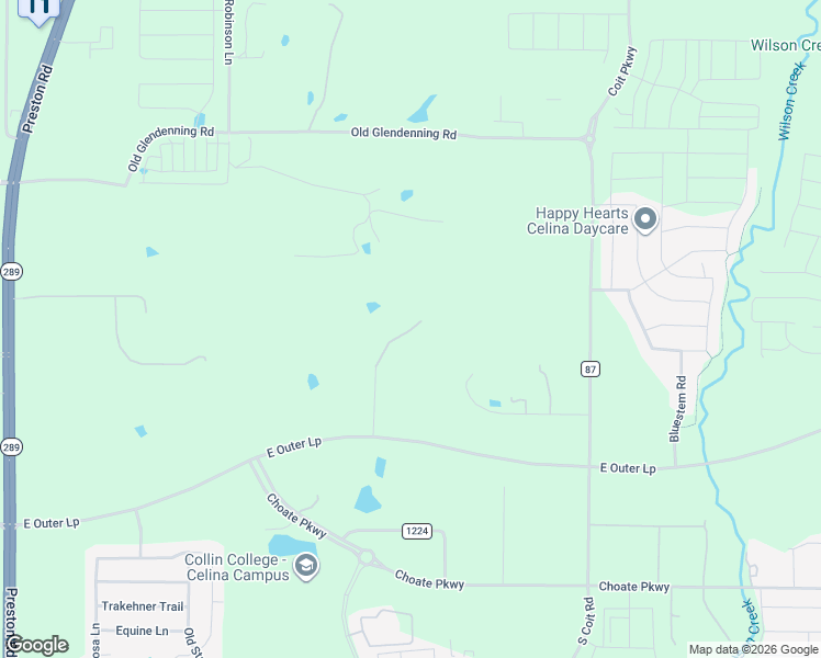 map of restaurants, bars, coffee shops, grocery stores, and more near 5598 Hackberry Circle in Celina