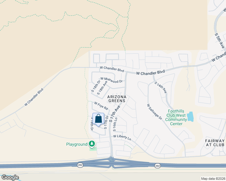 map of restaurants, bars, coffee shops, grocery stores, and more near 1726 West Amberwood Drive in Phoenix
