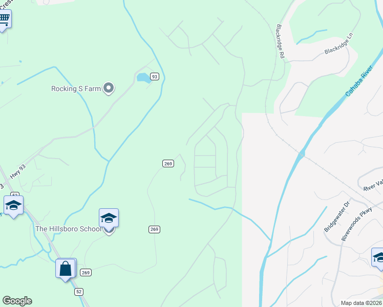 map of restaurants, bars, coffee shops, grocery stores, and more near Elvira Road in Helena