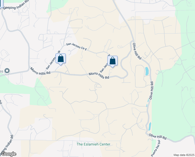 map of restaurants, bars, coffee shops, grocery stores, and more near 396 Morro Hills Road in Fallbrook
