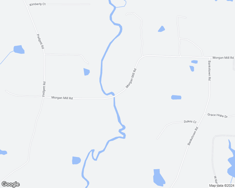 map of restaurants, bars, coffee shops, grocery stores, and more near 487 Morgan Mill Road in Brooks