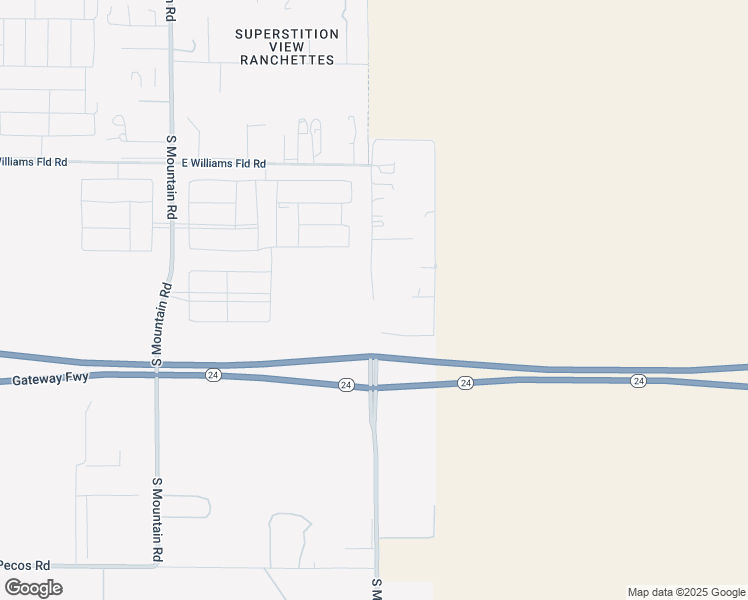 map of restaurants, bars, coffee shops, grocery stores, and more near 46821 Meridian Road in Mesa