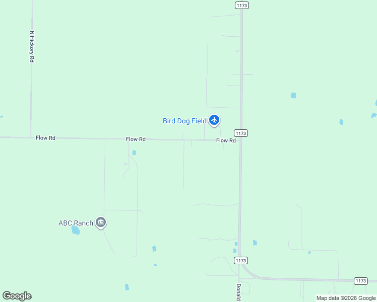 map of restaurants, bars, coffee shops, grocery stores, and more near 12529 Flow Road in Krum