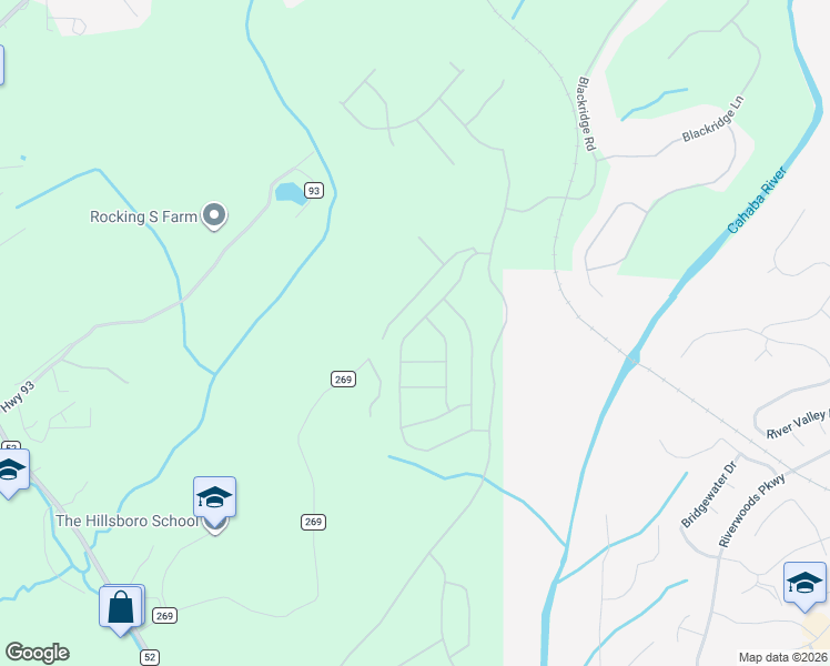 map of restaurants, bars, coffee shops, grocery stores, and more near Elvira Road in Helena