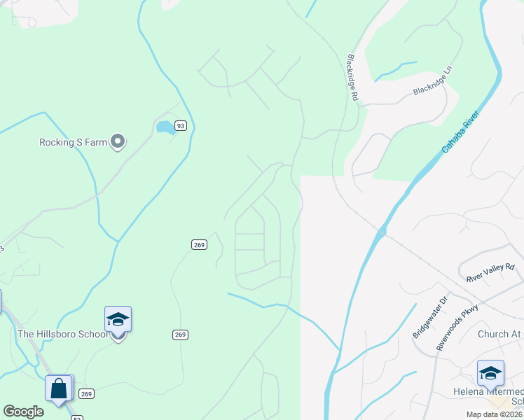 map of restaurants, bars, coffee shops, grocery stores, and more near Elvira Road in Helena