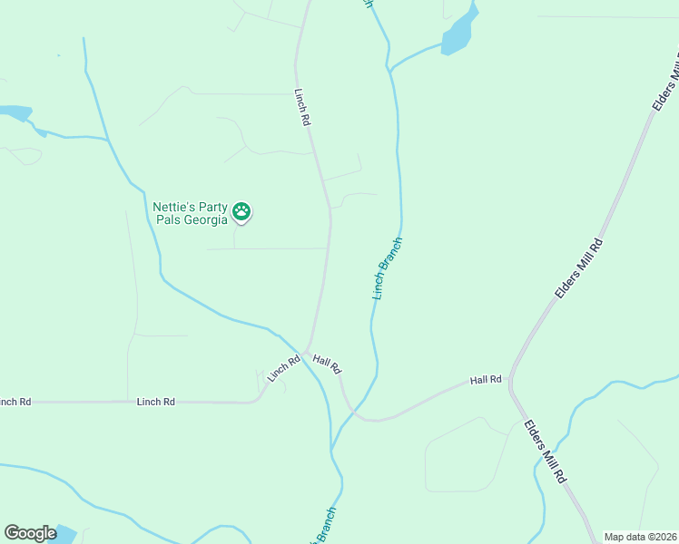 map of restaurants, bars, coffee shops, grocery stores, and more near 868 Linch Road in Senoia