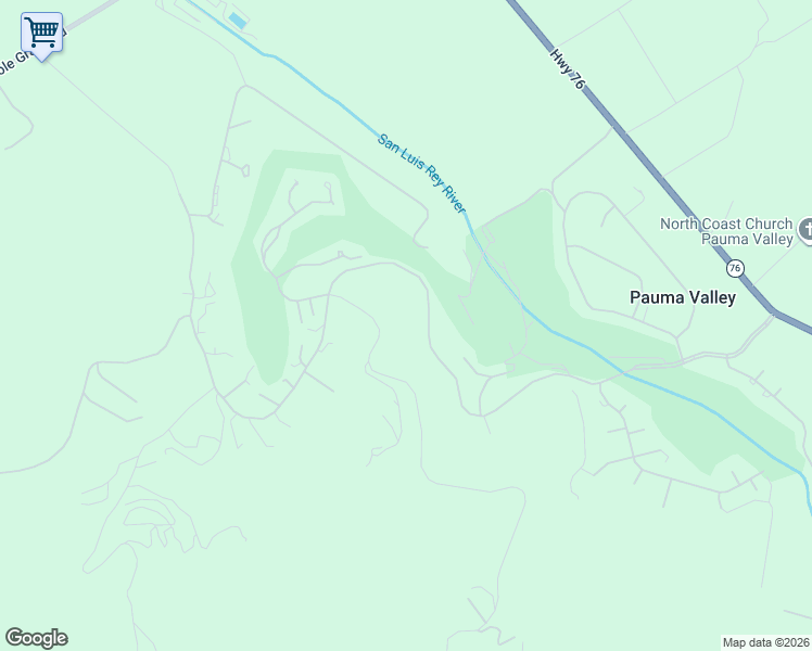 map of restaurants, bars, coffee shops, grocery stores, and more near 15725 Pauma Valley Drive in Pauma Valley