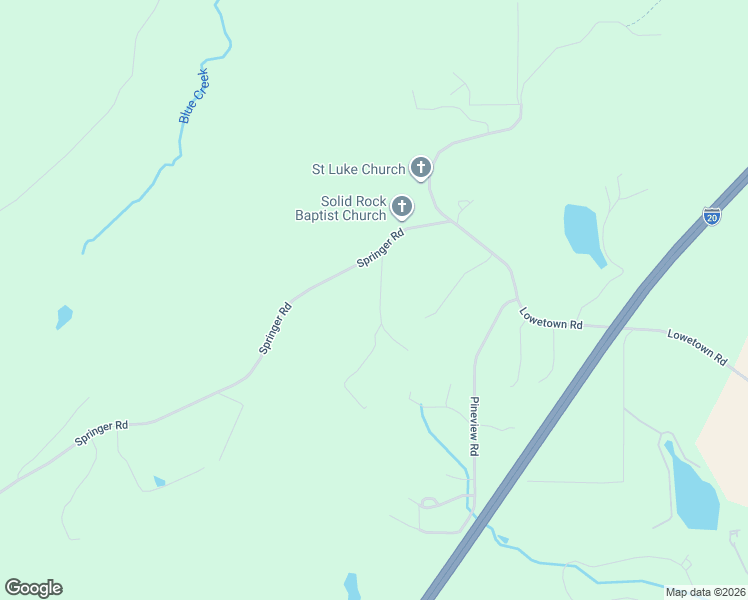 map of restaurants, bars, coffee shops, grocery stores, and more near 7065 Rutledge Drive in McCalla