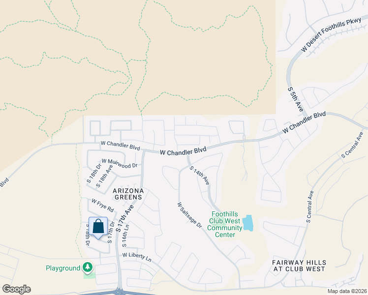 map of restaurants, bars, coffee shops, grocery stores, and more near 1436 West South Fork Drive in Phoenix