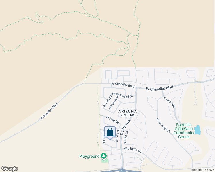 map of restaurants, bars, coffee shops, grocery stores, and more near 15824 South 18th Lane in Phoenix