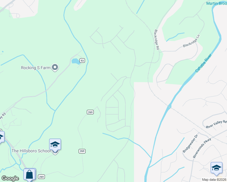 map of restaurants, bars, coffee shops, grocery stores, and more near Elvira Road in Helena