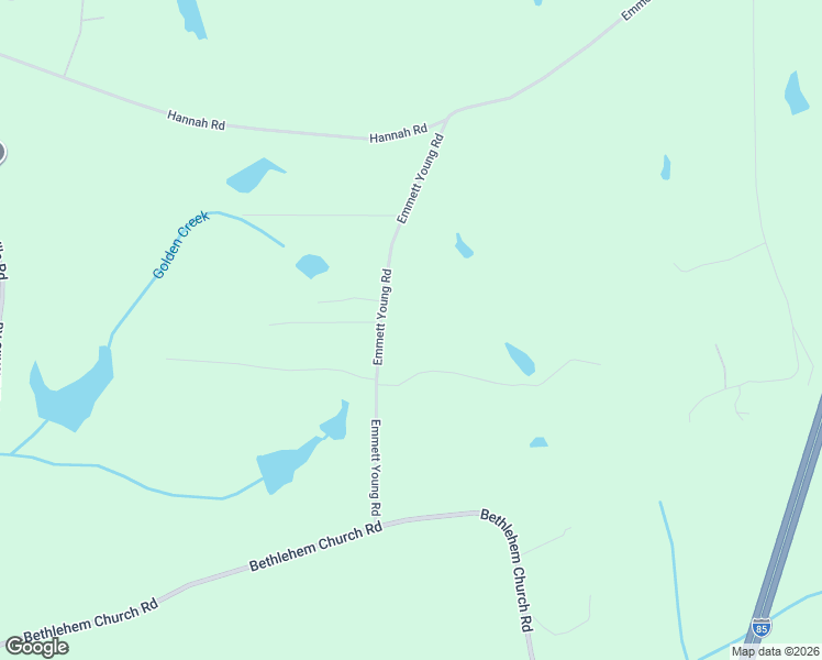 map of restaurants, bars, coffee shops, grocery stores, and more near 287 Emmett Young Road in Grantville
