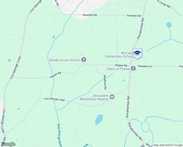 map of restaurants, bars, coffee shops, grocery stores, and more near 4553 Lofton Dr in Bessemer