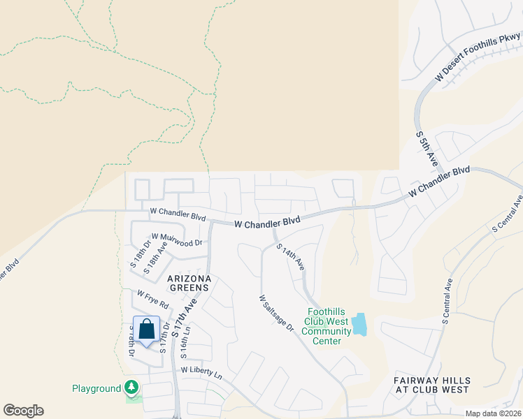 map of restaurants, bars, coffee shops, grocery stores, and more near 1436 West South Fork Drive in Phoenix