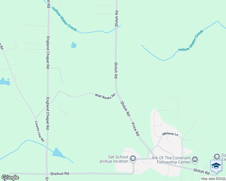 map of restaurants, bars, coffee shops, grocery stores, and more near 409 Shiloh Road in Jenkinsburg