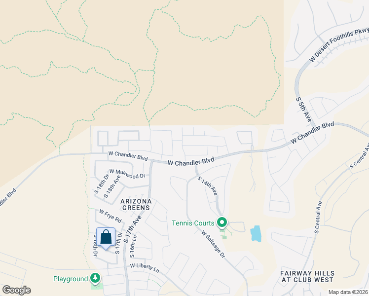 map of restaurants, bars, coffee shops, grocery stores, and more near 1436 West South Fork Drive in Phoenix