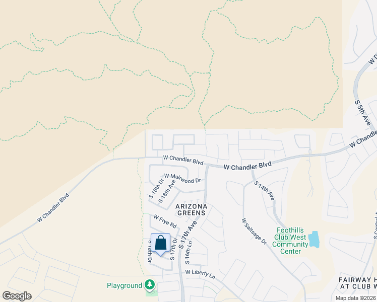 map of restaurants, bars, coffee shops, grocery stores, and more near 1729 West South Fork Drive in Phoenix