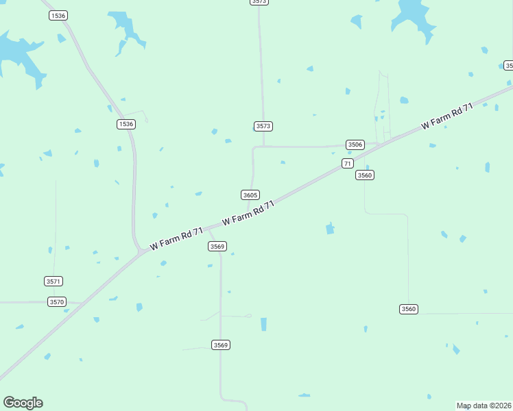 map of restaurants, bars, coffee shops, grocery stores, and more near 6973 West Farm Road 71 in Dike