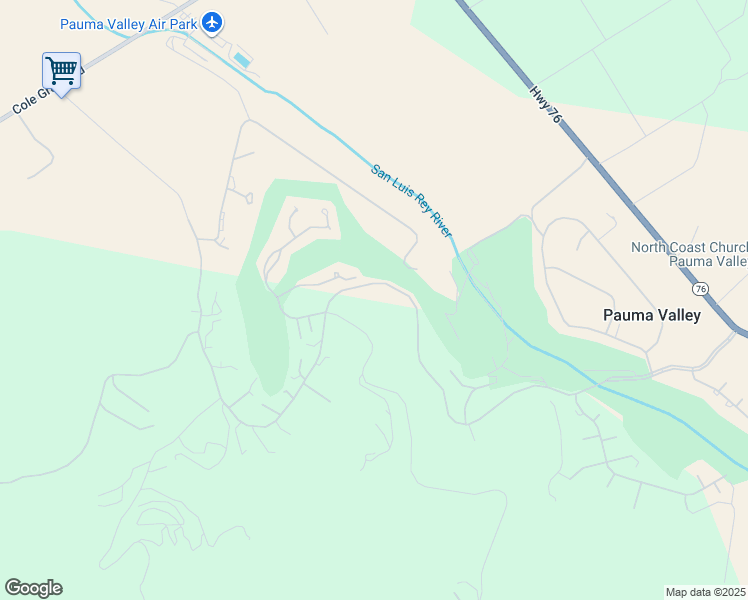 map of restaurants, bars, coffee shops, grocery stores, and more near 15615 Pauma Valley Drive in Pauma Valley