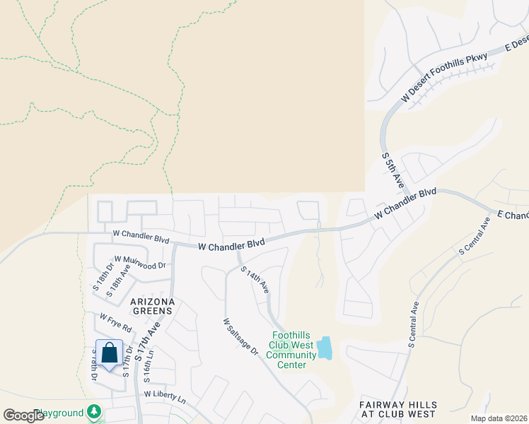 map of restaurants, bars, coffee shops, grocery stores, and more near 1321 West Thunderhill Drive in Phoenix