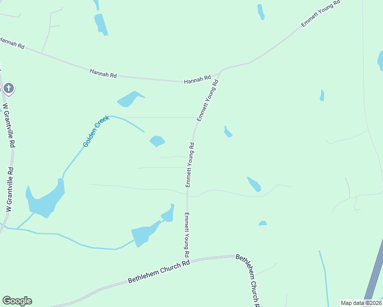 map of restaurants, bars, coffee shops, grocery stores, and more near 287 Emmett Young Road in Grantville