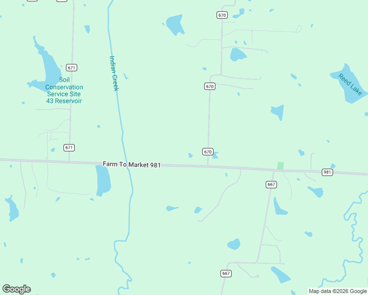 map of restaurants, bars, coffee shops, grocery stores, and more near 10207 County Road 670 in Blue Ridge