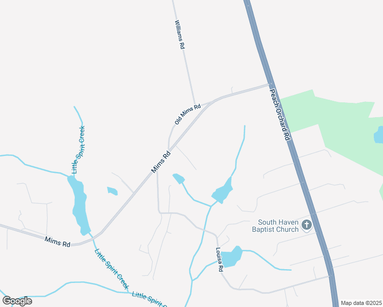 map of restaurants, bars, coffee shops, grocery stores, and more near 2068 Mims Rd in Hephzibah