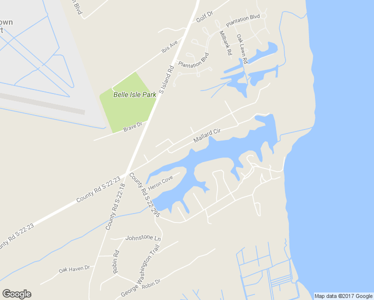 map of restaurants, bars, coffee shops, grocery stores, and more near 106 Mallard Circle in Georgetown