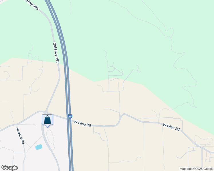 map of restaurants, bars, coffee shops, grocery stores, and more near 32664 Mesa Lilac Road in Escondido