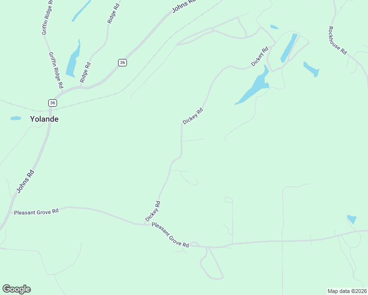 map of restaurants, bars, coffee shops, grocery stores, and more near 13986 Dickey Road in Vance