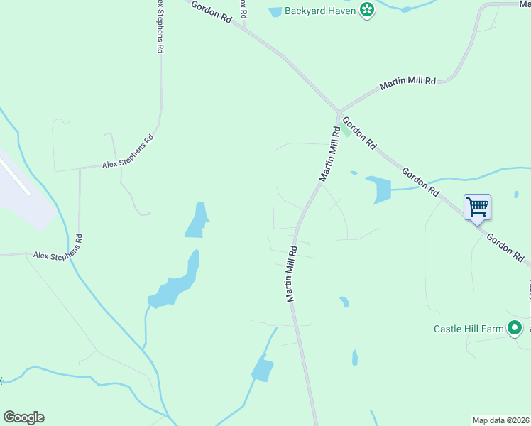 map of restaurants, bars, coffee shops, grocery stores, and more near 1334 Martin Mill Road in Moreland