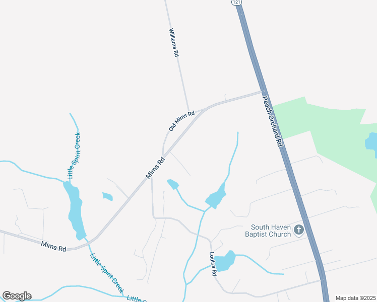 map of restaurants, bars, coffee shops, grocery stores, and more near 2068 Mims Road in Hephzibah